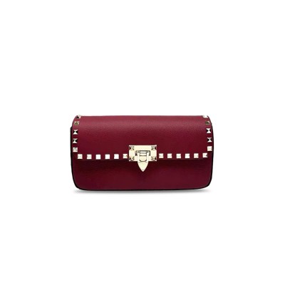 VALENTINO GARAVANI ROCKSTUD SHOULDER BAG  (24*12*6cm) VALENTINO GARAVANI ROCKSTUD SHOULDER BAG  (24*12*6cm)